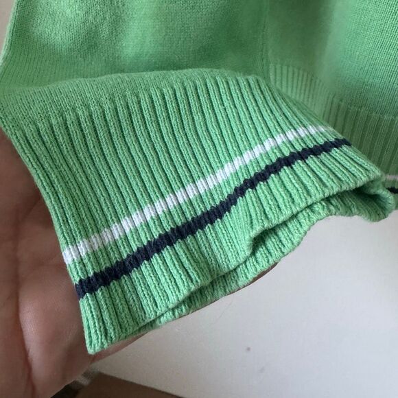 Izod Preppy 100% Cotton Argyle  Lightweight Sweater Size XL - Picture 5 of 6